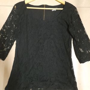 Black 🖤 Lace Top