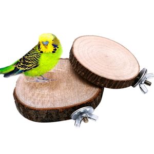 Perch Platform Bird Cage Wooden Stand