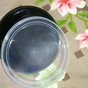 Black Round Container