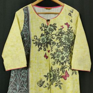 Aurelia Women yellow Kurti