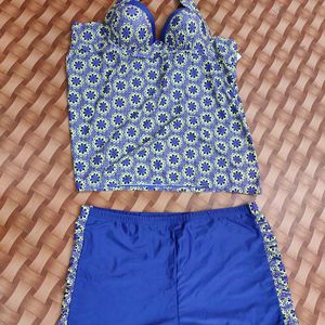 Neck Tie Swimwear For The Cubby Plus Ladies