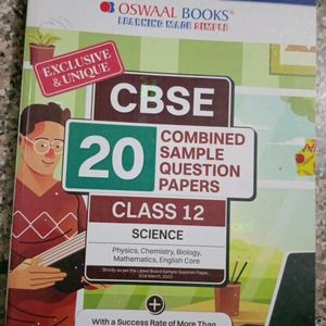 Oswaal Class 12th Sample Paper PCMEB