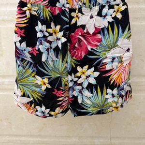 Beautiful Floral printed Shorts For Women's