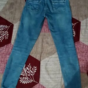 28 WAIST BLUE PANT