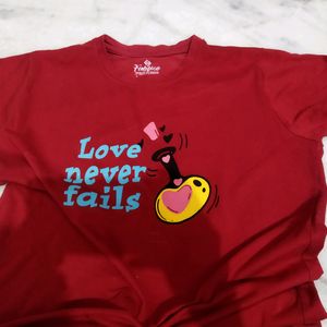 Red Tshirt L Size