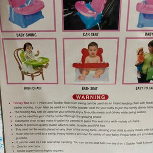 5 In 1 Baby Booster Swing Seat