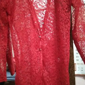 Red Net Jacket