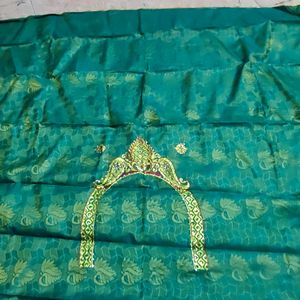 ✨New  Pattu Silk Saree With Unstitched Blou