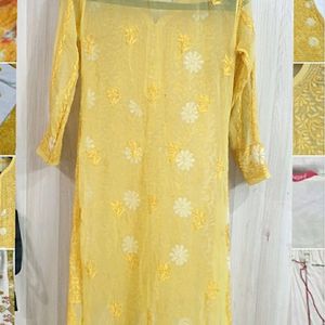 yellow Kurti