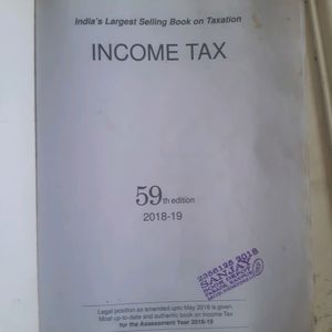 Income Tax Syudy Book