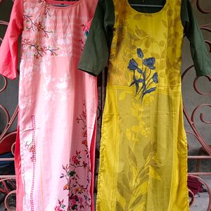 Combo Of 2 Beautiful Printed Kurtas