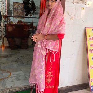 Pink Dupatta