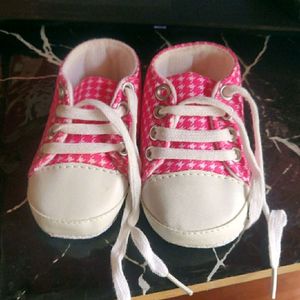 Hot Sale - Pink Shoe For Baby (Sure Free Buy)