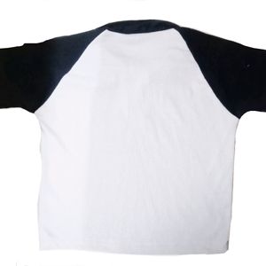 Ribbed graphic Tee With Collar