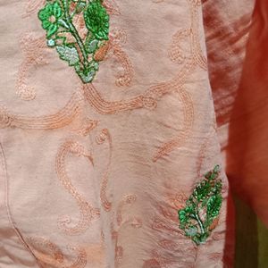 Embroidery Kurti With Dupatta