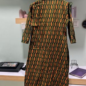 Printed Multicoloured Kurta