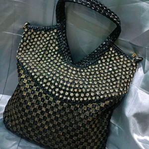 Imported Hand Bags With Diamonds