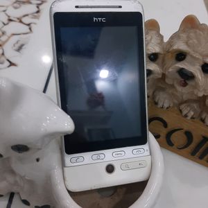 White Colour Touch Phone