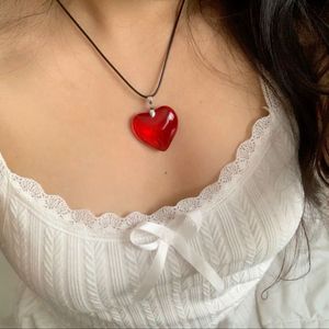 Red Heart Necklace