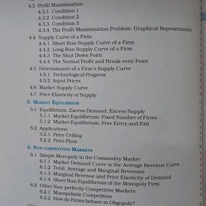Class 12 microeconomics textbook NCERT SYLLABUS