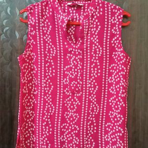 Bandhani Print Short Kurta