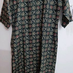 New Rayon Kurta With Cotton Pant