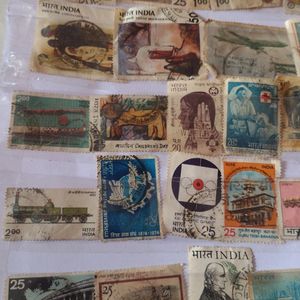 India Vintage Stamps