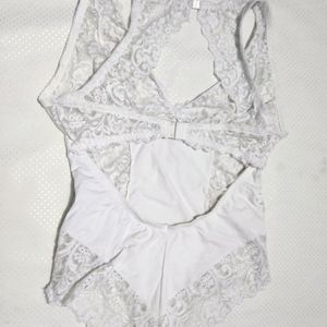 (8)White Nighty Cotton