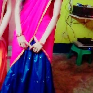 Lehenga Choli / Paavadai Thavani Traditional Dress