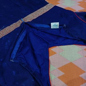 Blue Anarkali