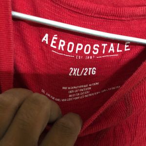 Aeropostle Red Long Sleeve T Shirt