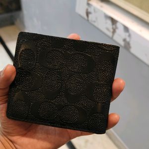 Coach Black Wallet