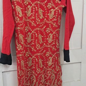 Women Designer Copy Winter Kurta