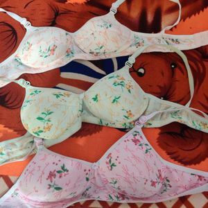 Paded Bra , size 28A, 3 Colour