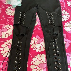 Black Stretchable Jeggings/ Trouser