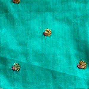 Mor Pankh Green Saree