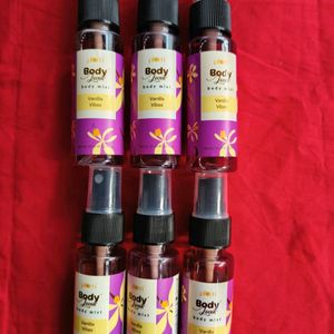 MOPack Of 6 Plum VanillaVibes Mist& 4 Renee Bloom