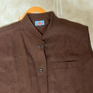 Mens Nehru Jacket / Waistcoat (Premium Pure Wool)