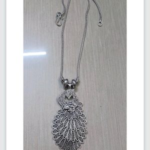 Oxidised Peacock Chain