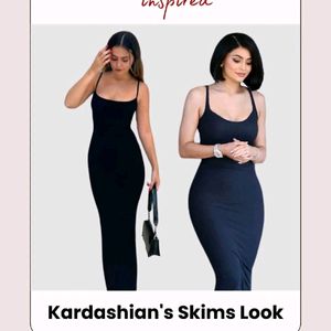 Bodycon Kardashian Skims Hugging Dress