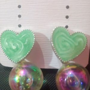 Heart Shape Earings