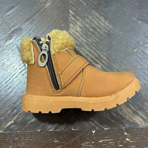 Kats Kids Synthetic Upper with Fur Boots