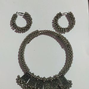 Oxidised Jwellery Set