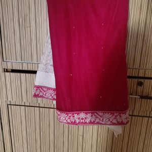 💥 30 Rs. Off💥 Velvet Net Saree With Blouse Piece