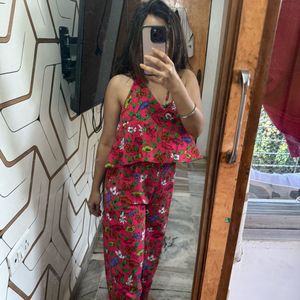 Floral Jumpsuit