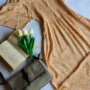 Floral Summer Midi Dress