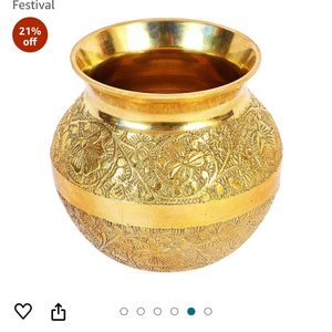 Brass Kalash Pot (500ml)