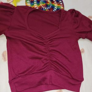 Reddies Crop Top