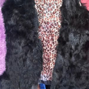 Fur Faux With Leather