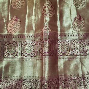 Pure GOLD KANJIVARAM SAREE